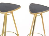 two stools that are sitting next to each other