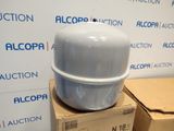 a white container sitting on top of a cardboard box