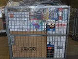 a cart that has a lot of items in it