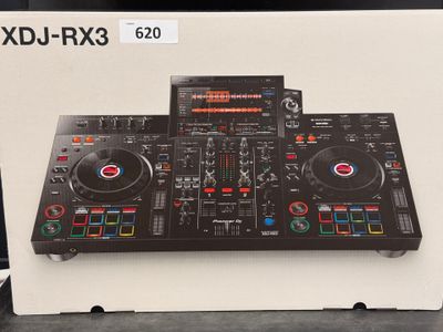 an image of a box with a dj controller on top of it