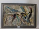 an image of a painting on a wall in a room