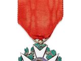 gros plan d'une médaille sur fond blanc