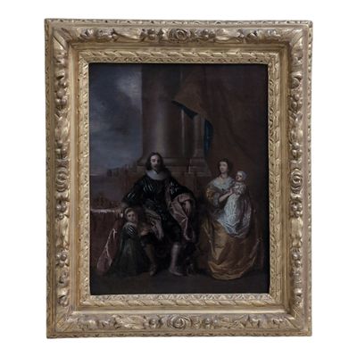 un tableau représentant un homme et une femme assis sur un rebord