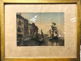 a picture of a picture of a boat in the water