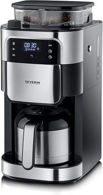 SEVERIN CafetiÃ¨re avec broyeur intÃ©grÃ© 1 000 W, Machine Ã…