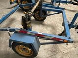 a small trailer with a small trailer attached to it
