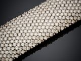 a diamond bracelet, by cartier