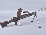 an ak - 47 machine gun on a white background with a white background