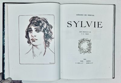 un livre ouvert sur lequel est dessiné le visage d'une femme