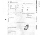 an image of a document with a picture of a man on it