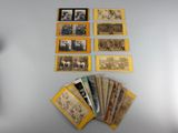 many old photographs of people on the table
