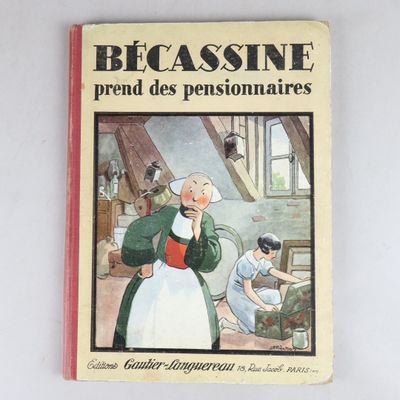 un livre sur lequel figure la photo d'une femme dans une cuisine