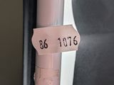 a sticker on the door handle of a car