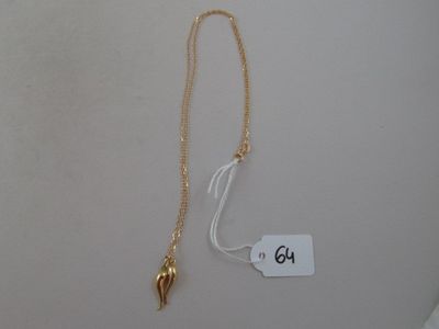 gold plated necklace with a bird charm on a gold plated chain