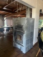 1 poêle de masse avec foyer et four en marbre gris (160 x 90… (photo 3)