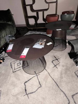 un chat allongé sur un tapis dans le salon