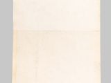 an old piece of paper on a gray background