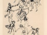 an image of a drawing of a group of people in various poses
