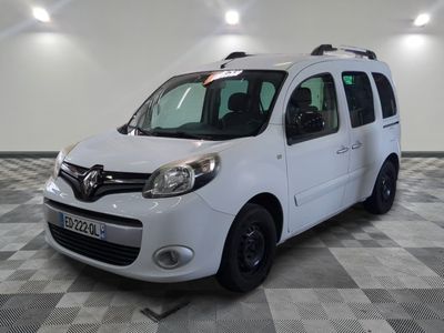 a picture of a white van parked in a garage