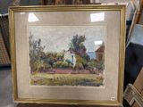 a picture of a picture of a painting on a table