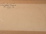 an old picture of a piece of paper with writing on it