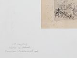 an image of a drawing of a man on a horse drawn by a man