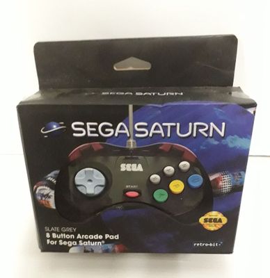 Manette sega saturn sega retro bit 8 boutons en l'etat