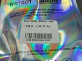 a close up of a plastic bag with a barcode on it