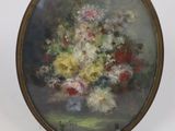 une image d'une peinture de fleurs dans un vase