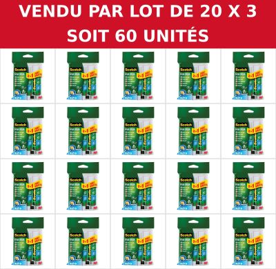 vedu par lot de 20 x 3 soft 6 units