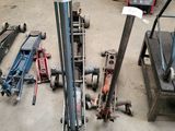 a lot of tools that are laying out on the floor