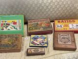 a lot of boxes that are sitting on a couch