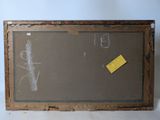 a picture of a chalk board with a piece of paper on it