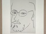 an image of a drawing of a man with glasses and a beard