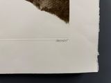a picture of a giraffe that is on a piece of paper