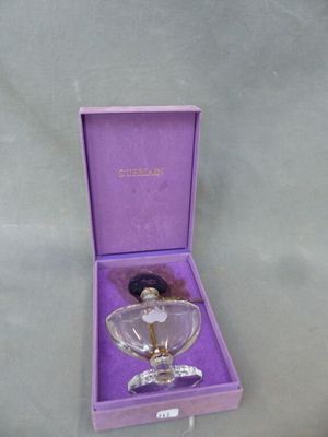 GUERLAIN, "Shalimar", flacon sur piédouche en cristal de Bac…