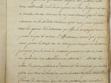 a close up of an open book with writing on it