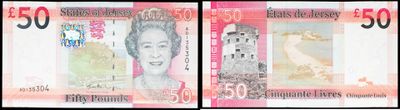 two pictures of a couple of bills with a picture of a woman on them