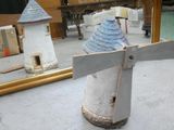 a picture of a picture of a windmill made out of cardboard