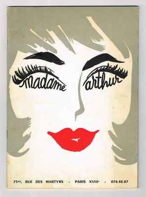 MADAME ARTHUR / Programme pour 1952 de ce célèbre cabaret pa…