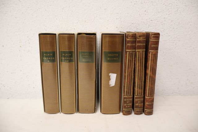 La pléiade : 4 volumes Colette, Anatole France, Alain : 2 vol. 