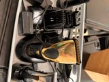 many different types of hair dryers in this case