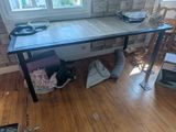 a table that is sitting in the middle of a room