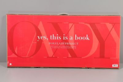 a red box with the words, yes this is a book on it