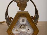 a small clock that is sitting on a table
