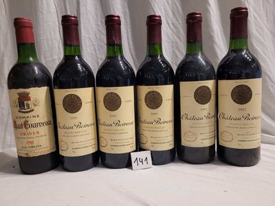 lot de 6 bouteilles dont 5 bouteilles CHÂTEAU BOIRESSE GRAVE…