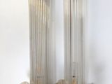 pair of art deco wall sconces in the style of muranozzoni