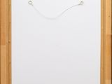 a painting of a wooden frame with a string hanging from it
