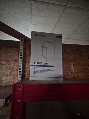 a box that is sitting on top of a shelf