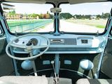 a view of the inside of a bus from the driver ' s seat